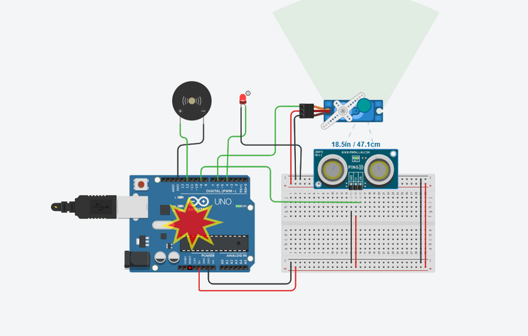 Simple Radar System Using Arduino Uno Microcontroller